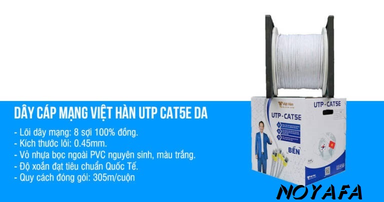 cáp mạng Việt Hàn UTP CAT5E